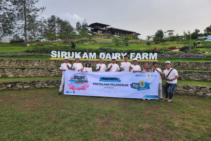 Sirukam Dairy Farm manfaatkan program PLN Cinta